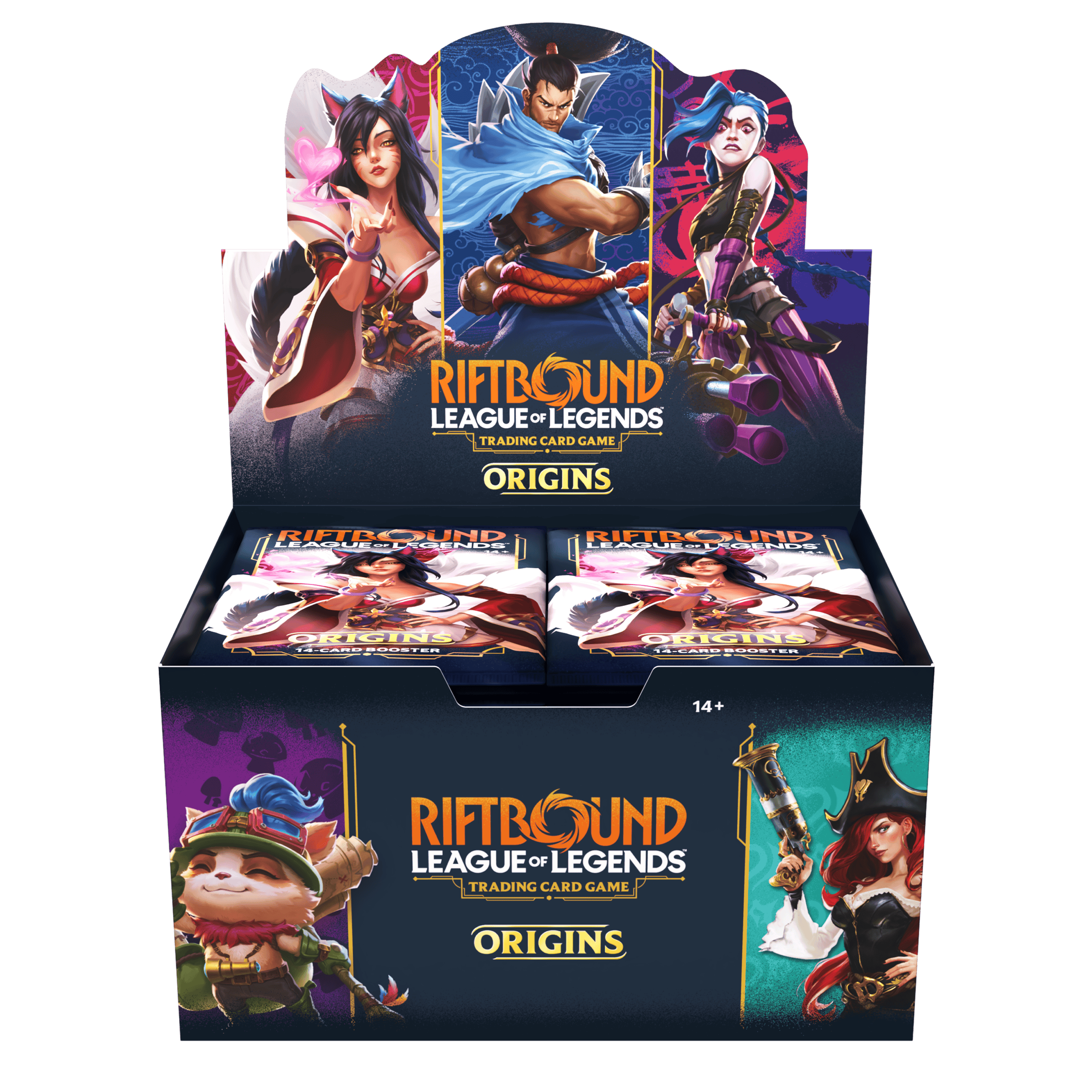 Riftbound Origins booster display